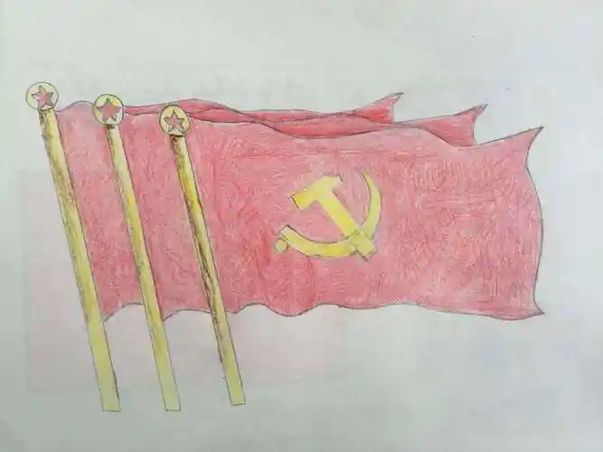 让党徽闪耀,让党旗高高飘扬!