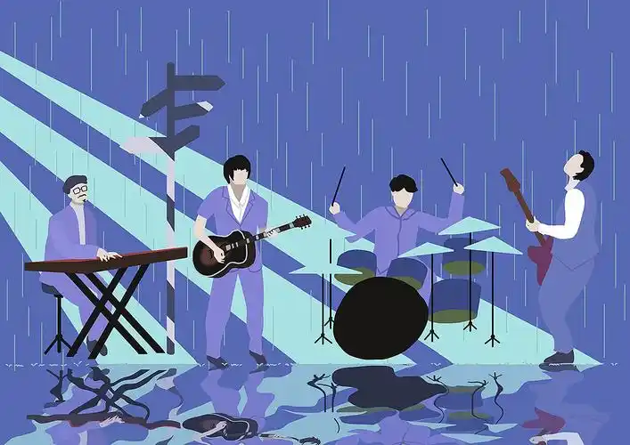 乐队的夏天|插画|商业插画|桃三顺 - 原创作品 - 站酷 (zcool)