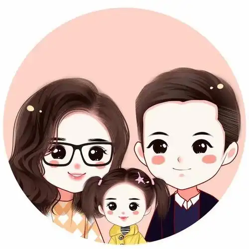 微信头像幸福家庭应有的手绘头像有你想要的吗