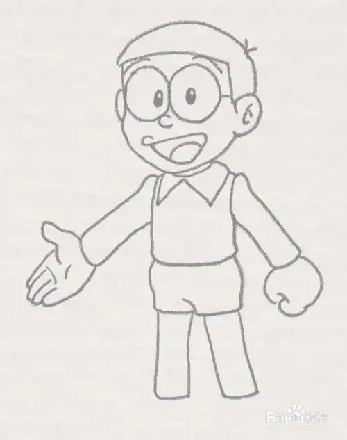 野比大雄简笔画