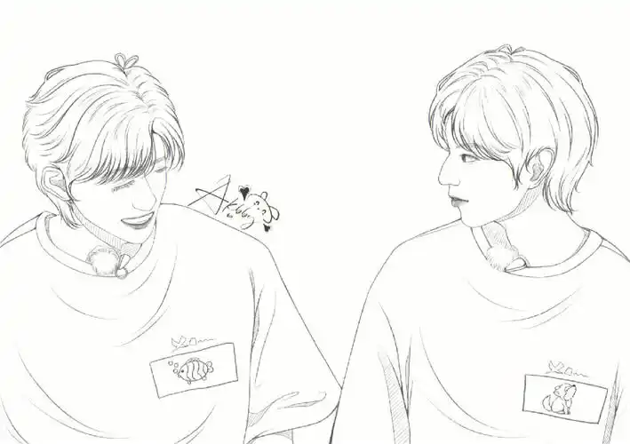 文轩  #文轩cp  #宋亚轩  #刘耀文  #漫改  #画画打卡