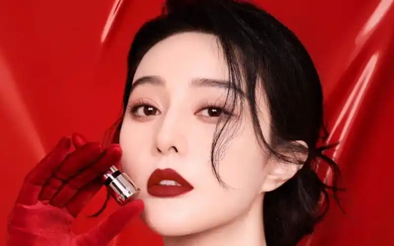 【范冰冰】fanbeauty银镜迷踪红毯唇膏广告大片