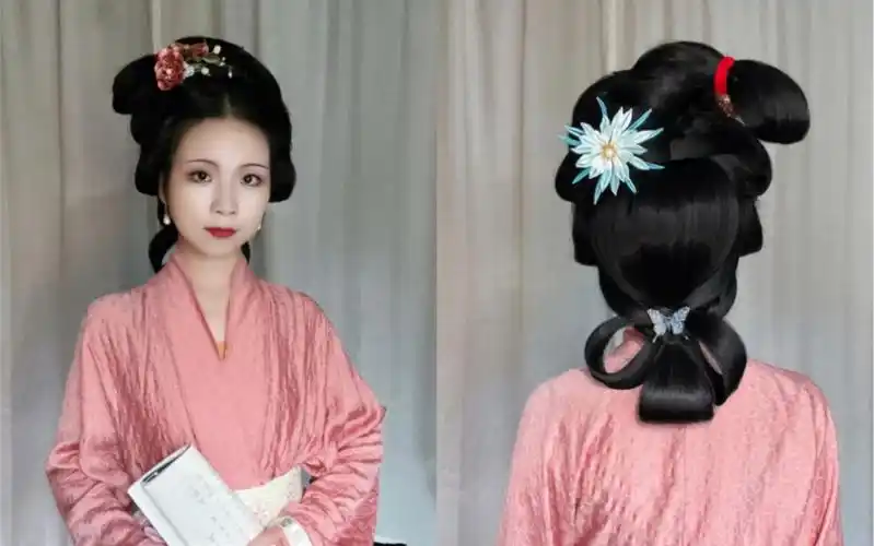 温柔大气的宋制发型教程来了