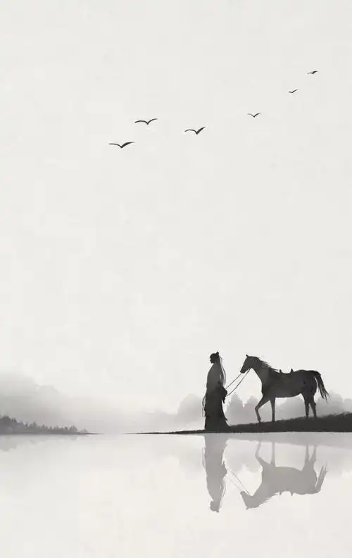 我不太关心,我羡慕的是白衣飘飘,一人一马,仗剑走天涯的大侠