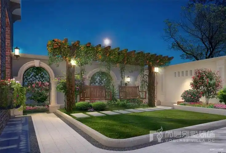 2,庭院设计效果图:帮忙设计农村庭院设计效果图