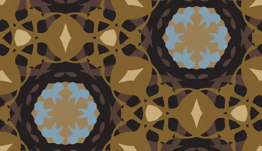 无缝,褐色,几何,背景,形状,壁纸