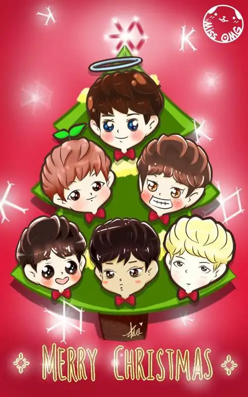 求exo全体的q版萌图,全体个人的都要.