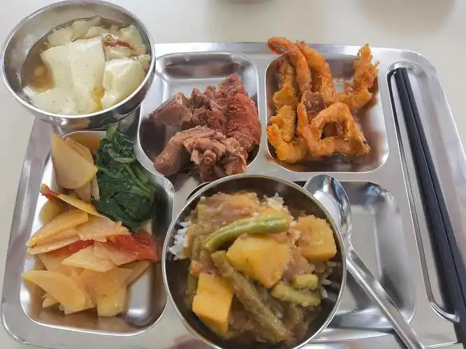 记录食堂的午饭