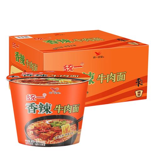 桶装牛肉面藤椒统一口味宿舍方便即食挑选随心冲泡方便面