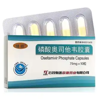 石药 琦昕 磷酸奥司他韦胶囊 75mg*10粒/盒 成人和1岁及1岁以上儿童的