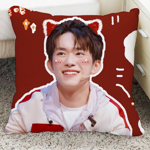 易烊千玺抱枕周边定制人形枕头同款双面真人生日礼物玩偶真人公仔