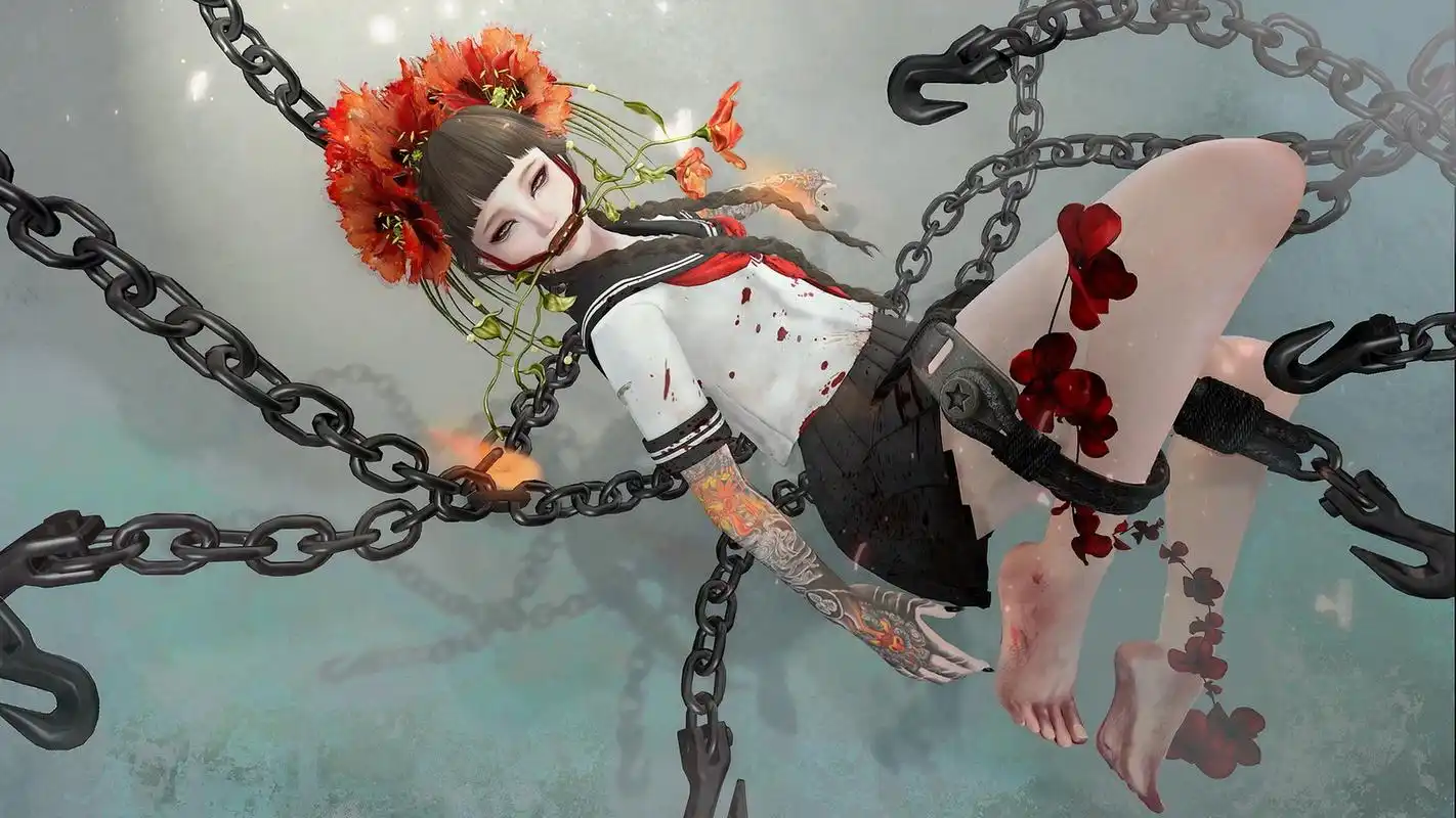 唯美3d手绘美女图片高清电脑桌面壁纸