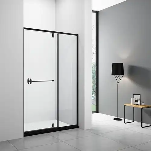 淋浴房定制极窄极简推拉门浴室隔断长虹玻璃干湿整体淋浴房