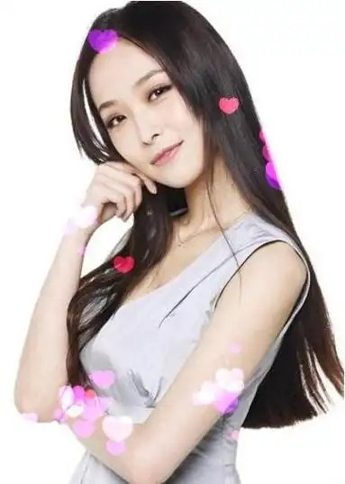 15款长脸美女唯美长直发,修颜离子烫直发造型!