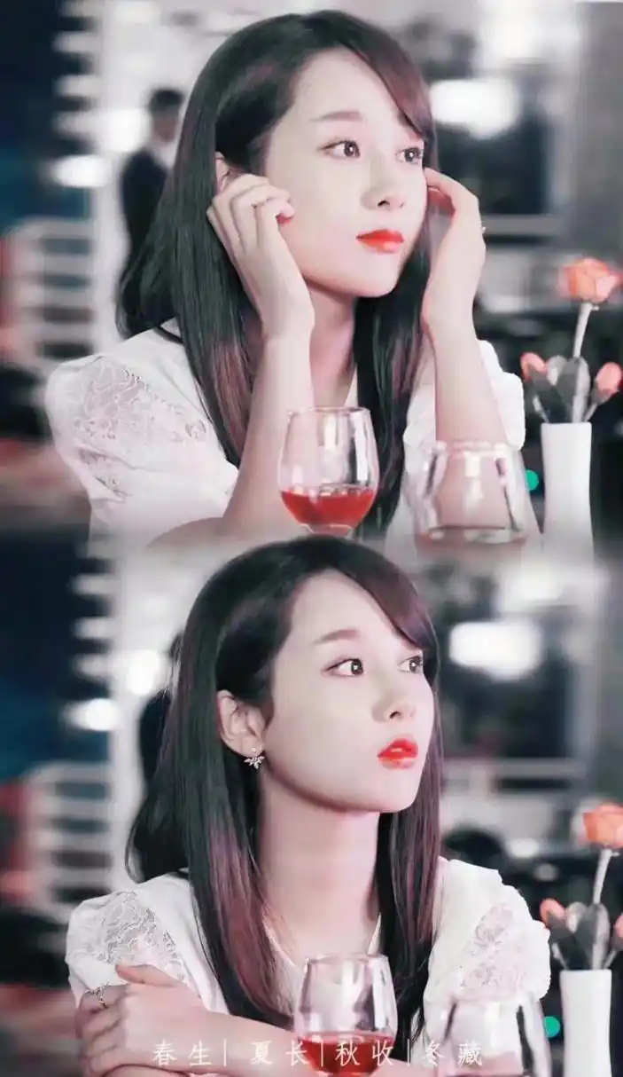 电视剧大嫁风尚中,杨紫的造型,少有的长发哦!漂亮!