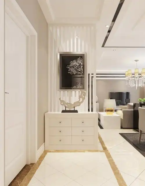 小户型客厅玄关设计装饰品装修效果图片