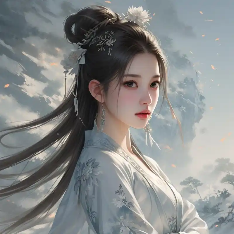 淡雅古风女子头像97清新脱俗 哇～淡雅古风的女子头像来啦!