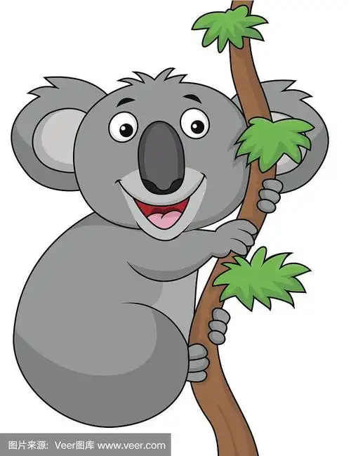 有趣的考拉卡通