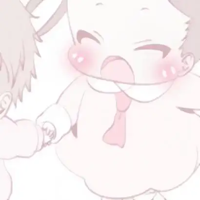 情侣头像一男一女呆萌呆萌逗乐的卡通情头图片