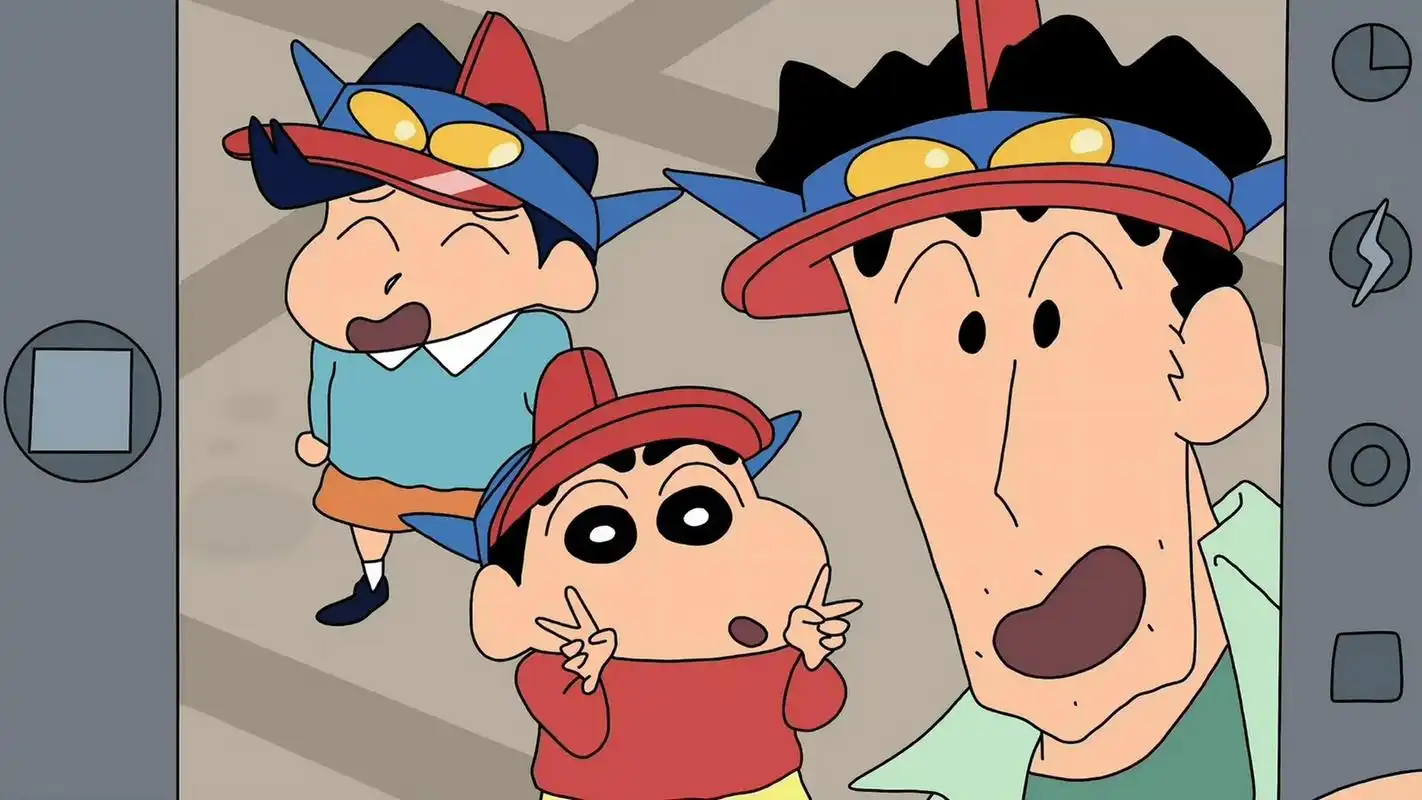 蜡笔小新ipad壁纸 本壁纸来源于微博.我只是搬运工哦!懒得去找.