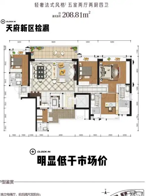 一梯一户大平层明显低于市场价捡漏