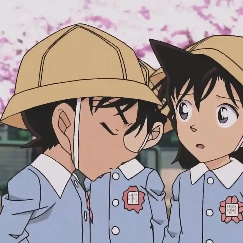 「小新一11小小兰」-情头 番:#名侦探柯南# 人物:#工藤新一##毛利兰