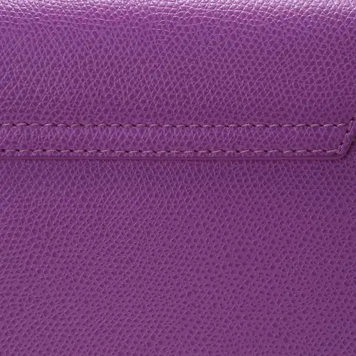 furla(芙拉) 玫紫色皮质女士单肩包