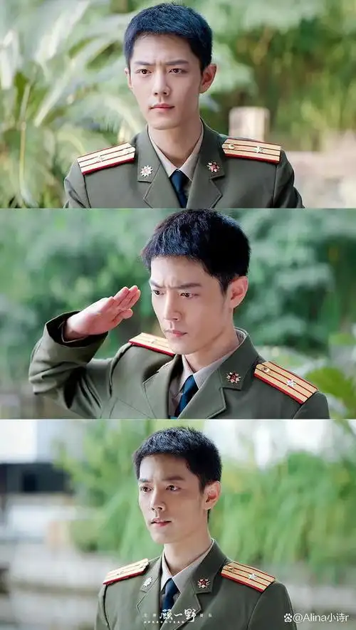 肖战王牌部队身着不同时期军装的顾一野