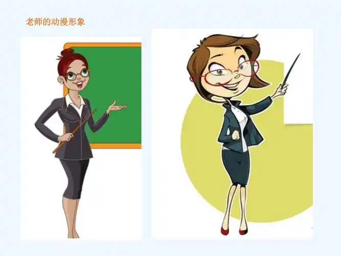 少儿美术动漫-老师和我形象设计-ppt_第4页