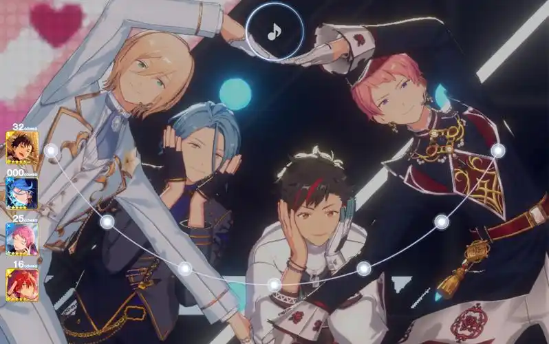 英宗(异色)比心,铁虎(异色),himeru【偶像梦幻祭2】