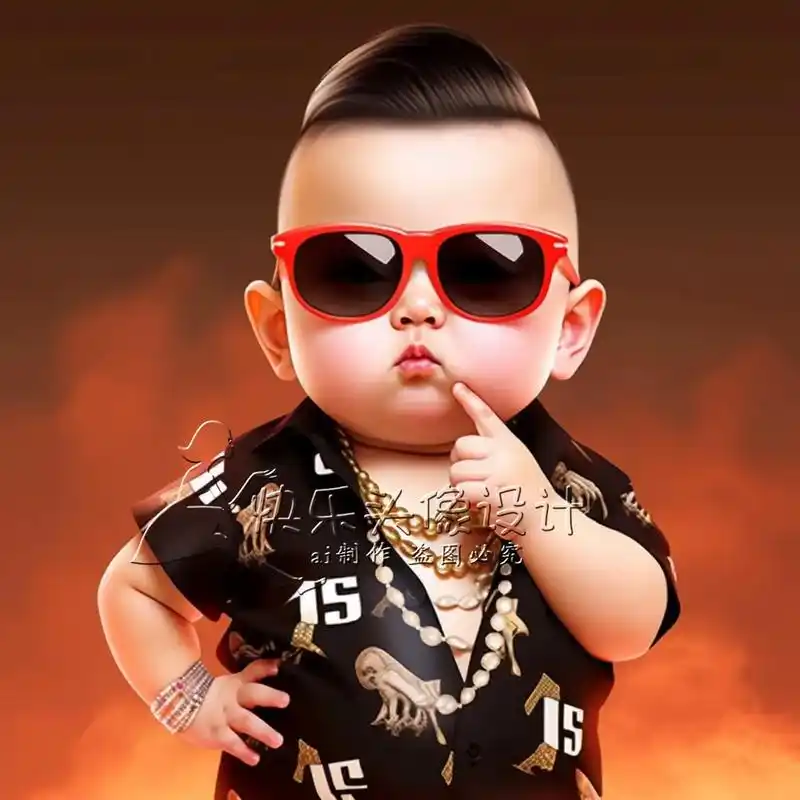 男生头像-用自己的照片改头像.#我的小男孩 #墨镜一戴谁也不 - 抖音