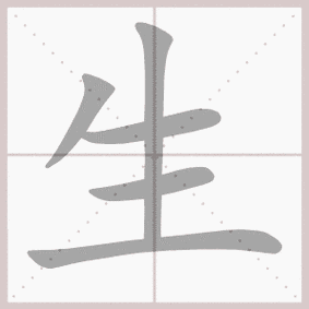 生字笔顺演示