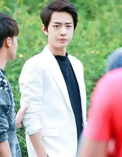 肖战的胖也许时期圆乎乎的好可爱呀