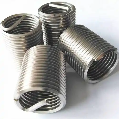 无镀层钢丝螺套金永安普通型螺纹钢套m6不锈钢钢丝螺套供应