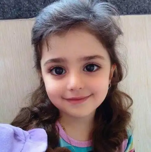 外国小女孩头像超萌开心,外国小女孩头像 可爱(女生头像图片)