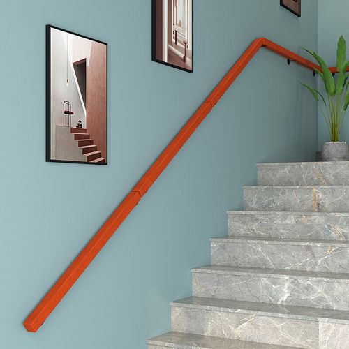 靠墙楼梯扶手实木阁楼自装儿童过道护栏老人家i 30cm两个固定点