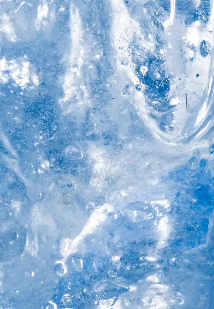 摘要背景,冷蓝色冰的背景