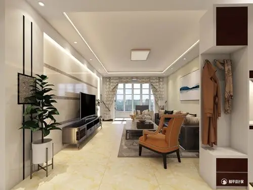 其它风格三室两厅装修设计效果图