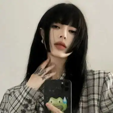 好看的头像女生冷酷霸气超拽女生真人高清微信头像图片大全