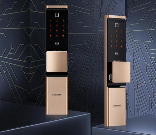 3999元三星推出高端智能指纹锁门锁都要拼性能了