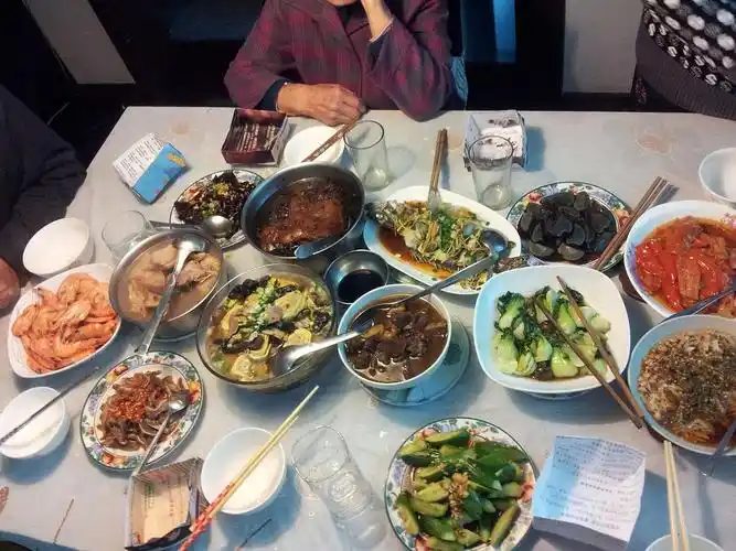 外婆88大寿强烈要求的家庭午餐.