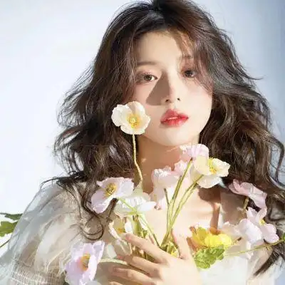 头像女生花朵图片