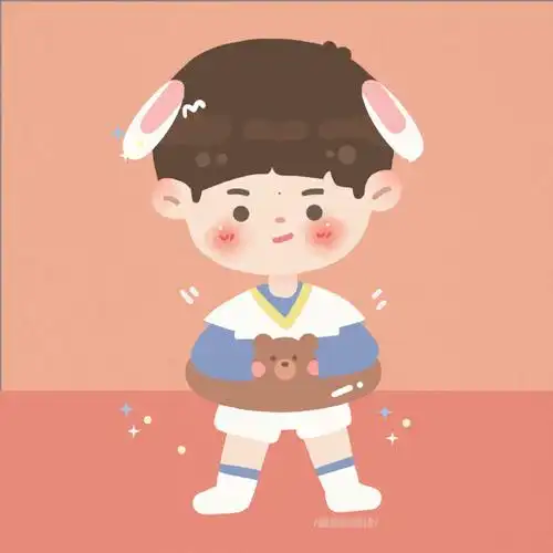 易烊千玺q版手绘