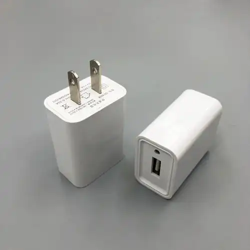 5v1a充电器头 手机快充充电头 电源适配器带指示灯 充电插头1安