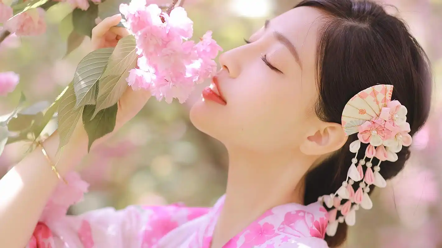 和服美女日系高清桌面壁纸壁纸2