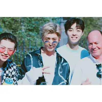 ninepercent 蔡徐坤 陈立农 小鬼 0413美国洛杉矶 微修图