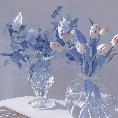 蓝色系ins风背景图