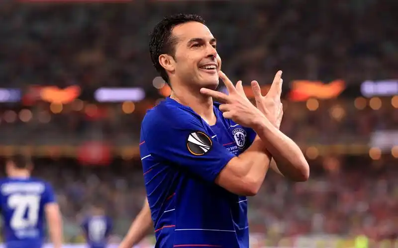 一场欧联杯决赛佩德罗搞出个足坛大满贯