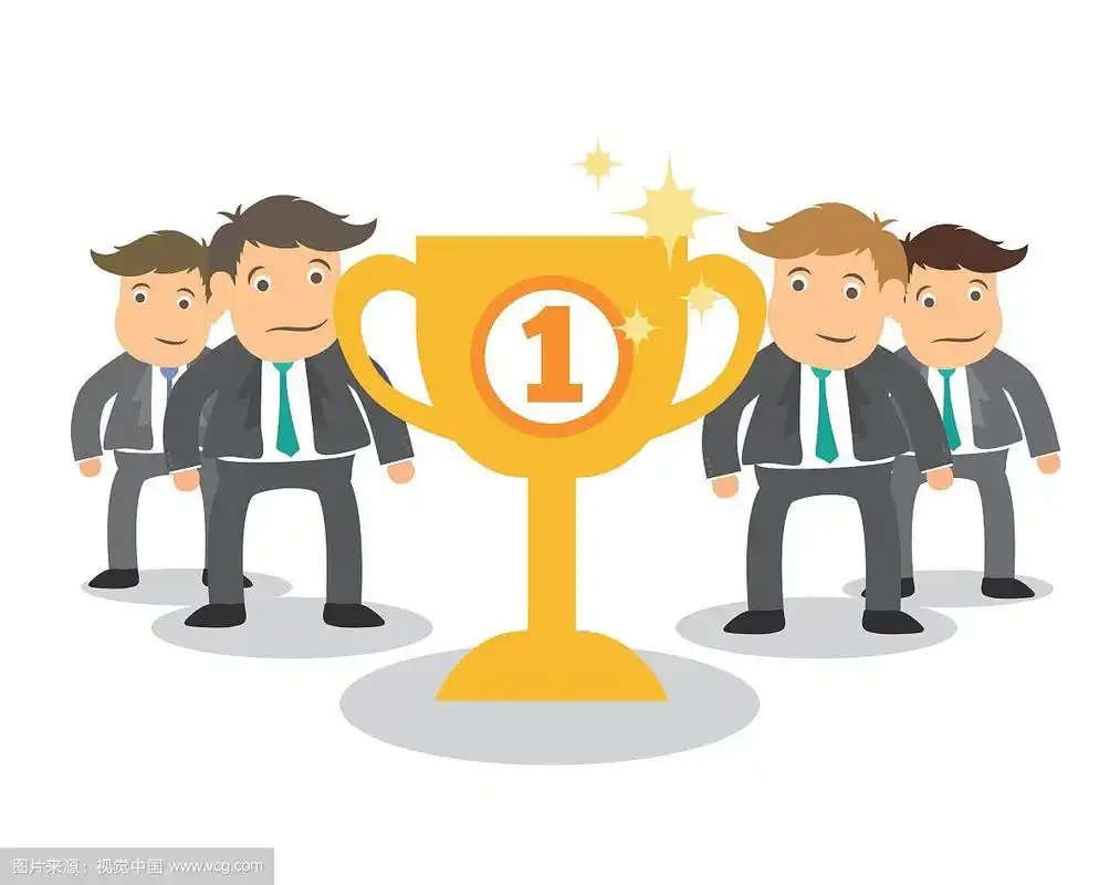 成功人士卡通设计