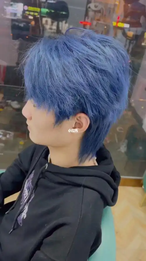 男生狼尾染头发推荐永州染发班班